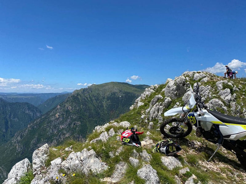 7-tägige Enduro Tour - Montenegros natürliche Wunder