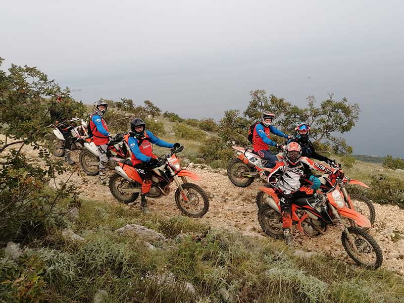Enduro Wandern Istrien